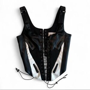 Namilia Two Tone Corset Top